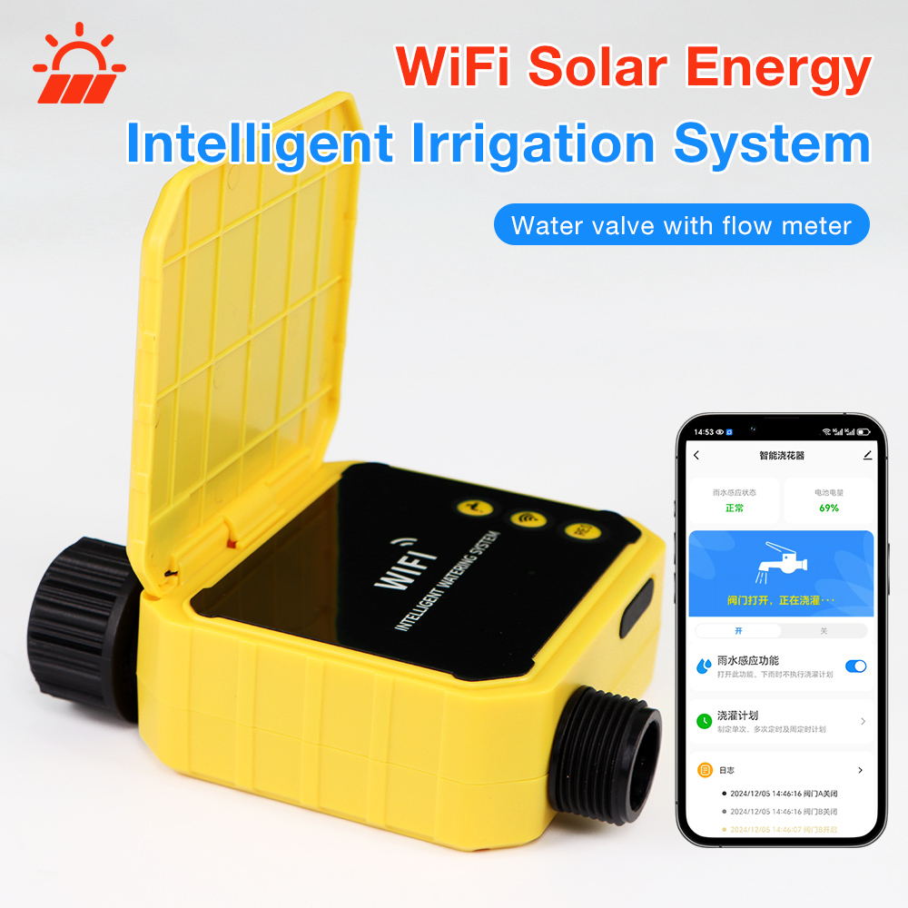 Smart Garden Usa - WiFi Solar Timer 1/2/4-Zone Smart Irrigation