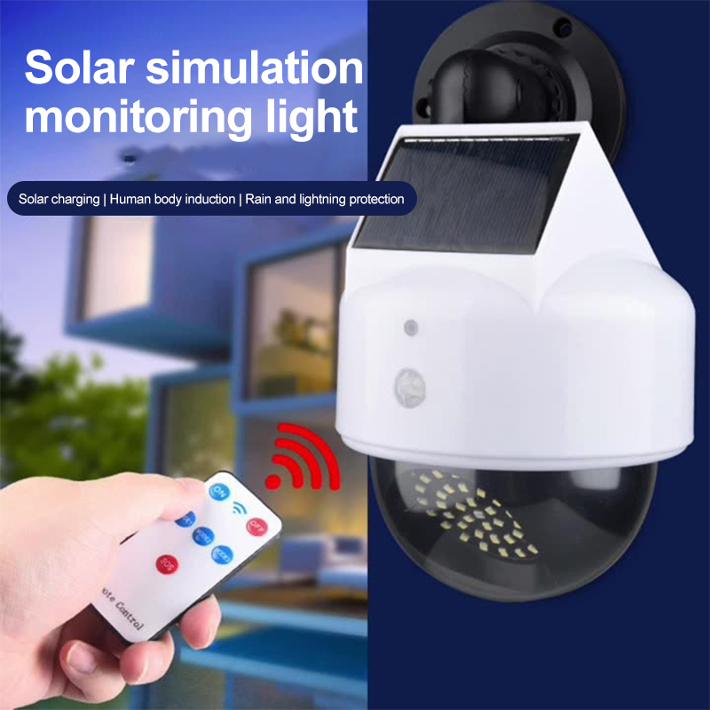Smart Garden Furniture - Solar Simulation Camera Motion Sensor Virtual