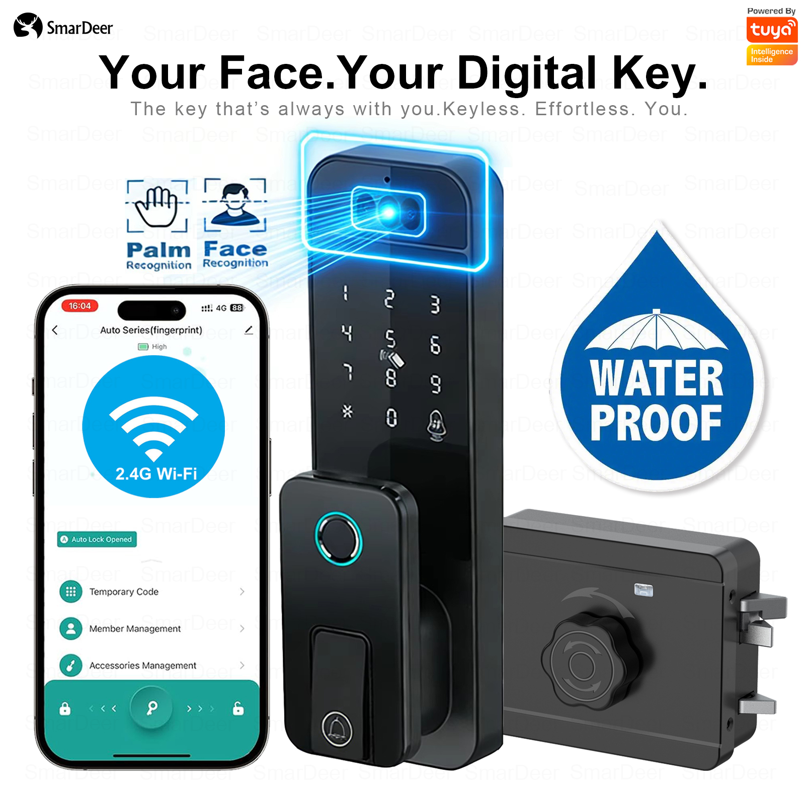 Waterproof Outdoor Smart Door  - đánh giá và giá Smart Garden Sensors