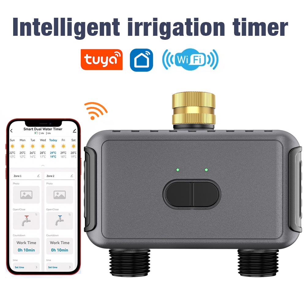Wifi Automatic Water Timer Dua - đánh giá và giá Smart Garden Sensors