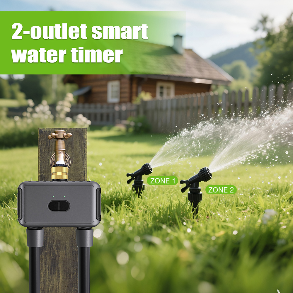 Wifi Automatic Water Timer Dua - đánh giá và giá Smart Garden Sensors