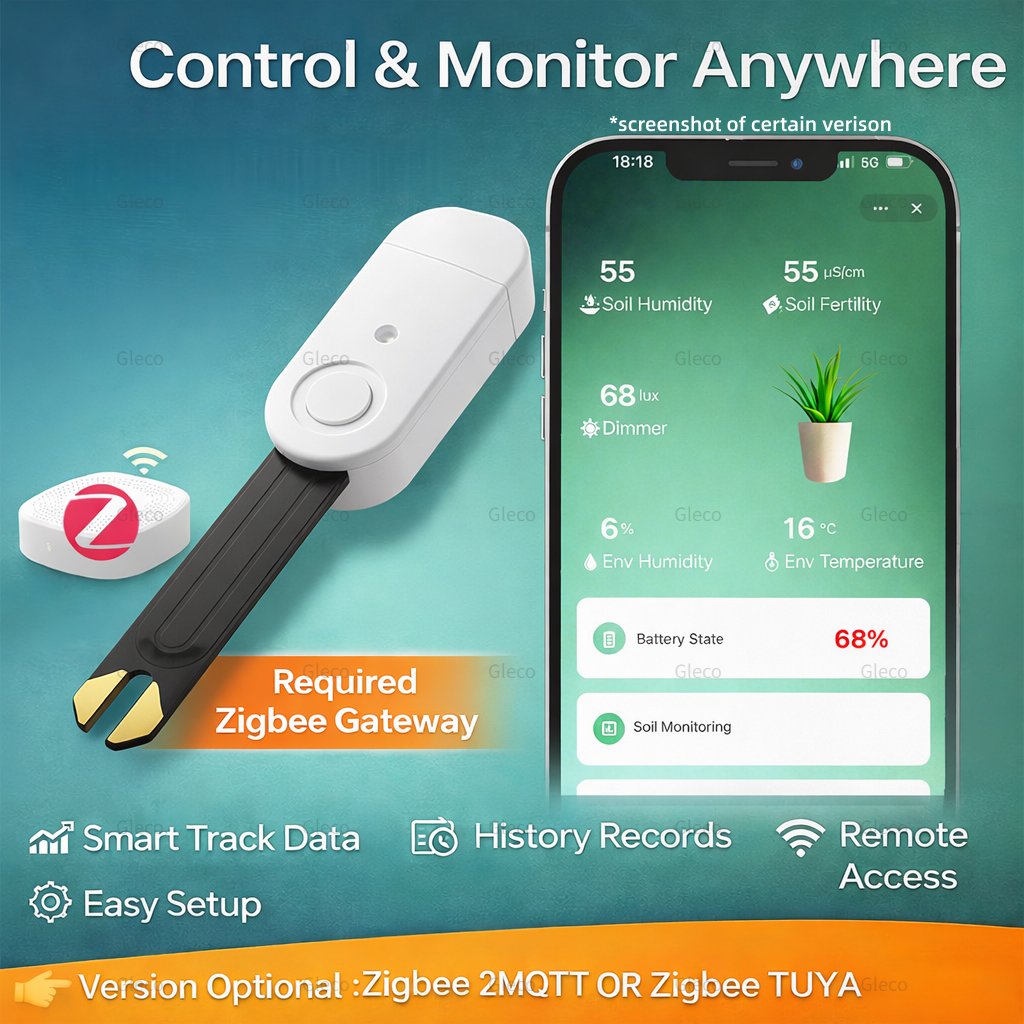 Zigbee Temperature Humidity Mo - đánh giá và giá Smart Garden Sensors