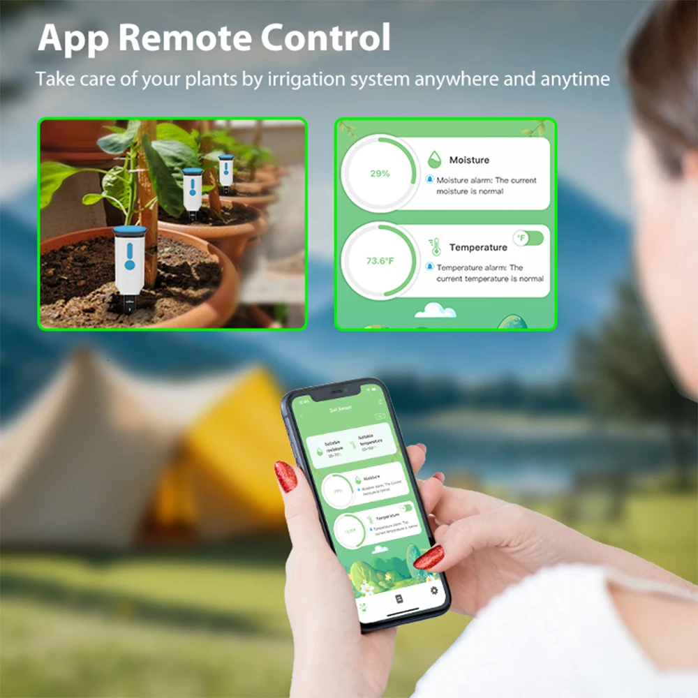 Haozee Tuya Smart WiFi Soil Mo - đánh giá và giá Smart Garden Furniture
