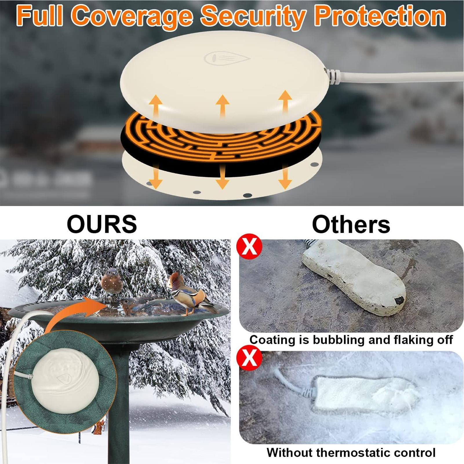 Bird Bath Heater Bird Water De - đánh giá và giá Smart Garden Bird Bath