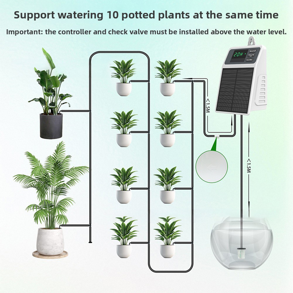 Smart Solar Powered Auto Water - đánh giá và giá Smart Garden Usa