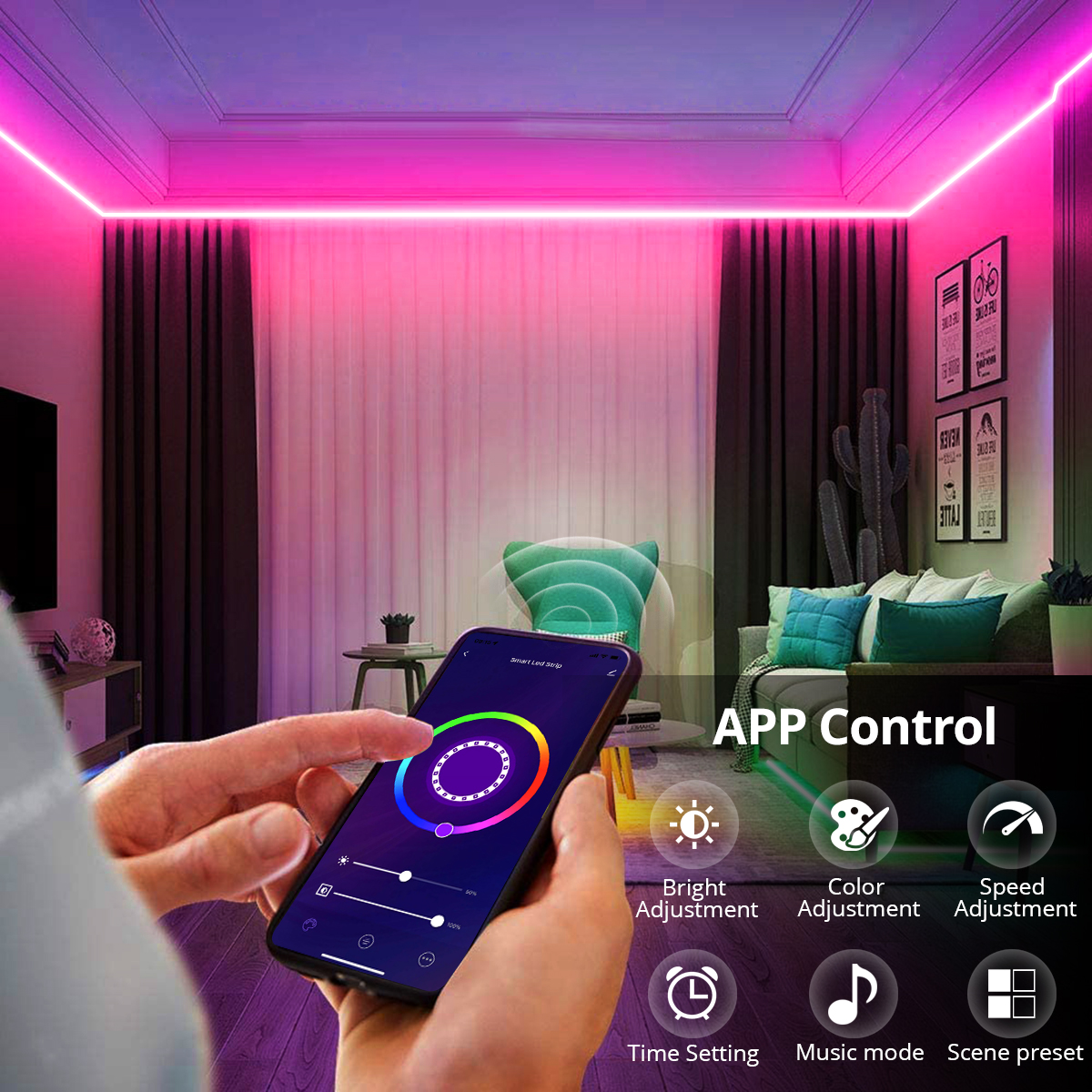 Tuya Smart Life 12V RGB Neon L - đánh giá và giá Smart Garden Youtube