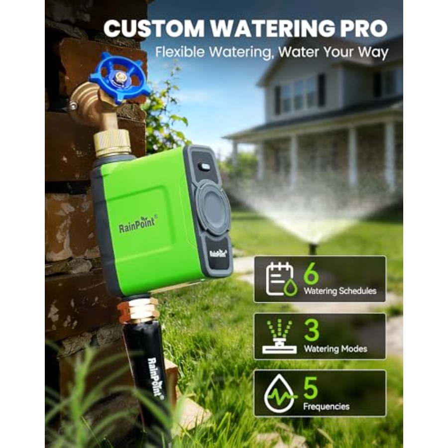WiFi Water Timer for Garden Ho - đánh giá và giá Smart Garden Usa