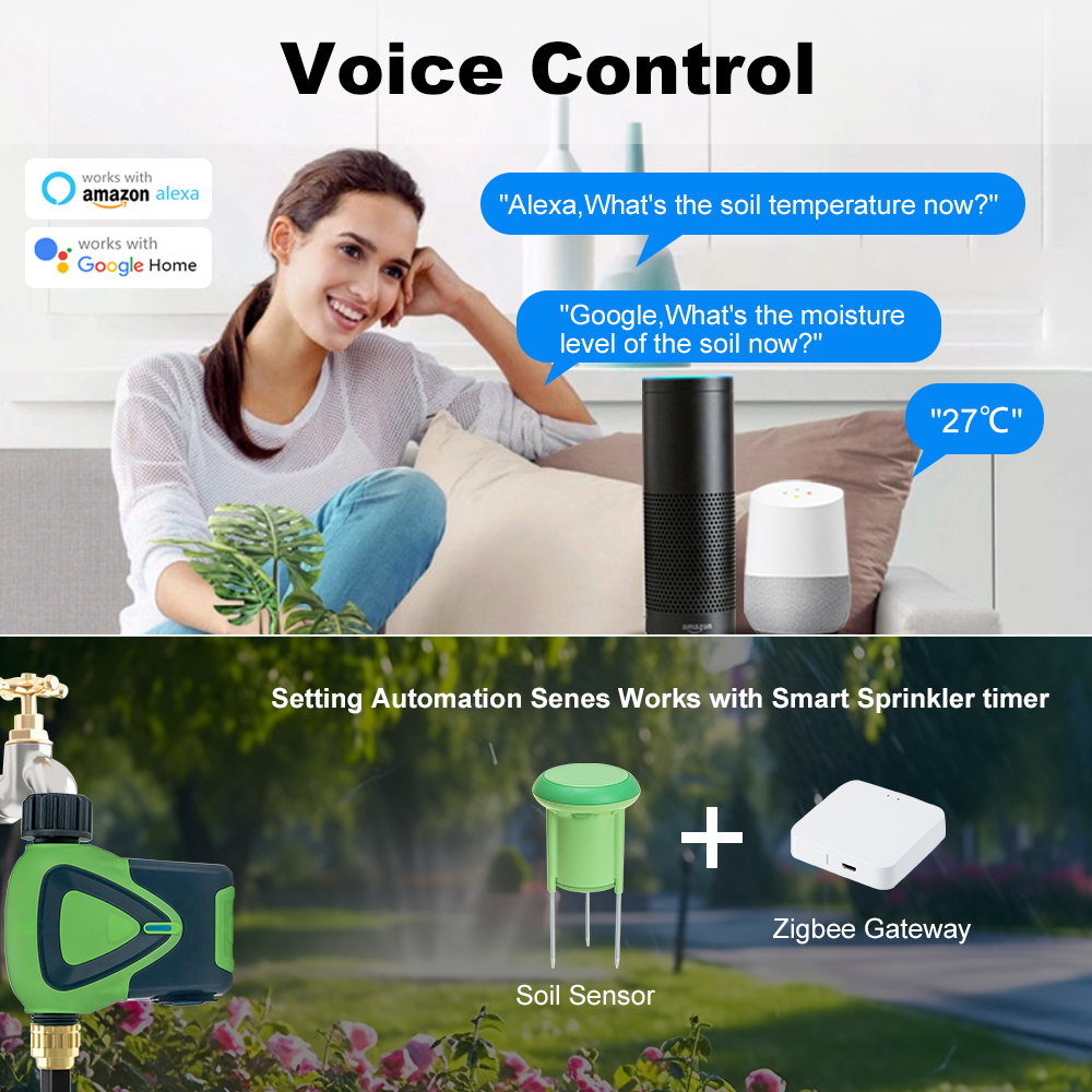 Zigbee Smart Soil Sensor Plant - đánh giá và giá Smart Garden Sensors