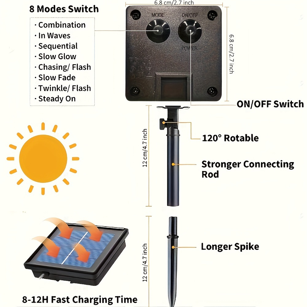Solar String Lights Waterproof - đánh giá và giá Smart Garden Youtube