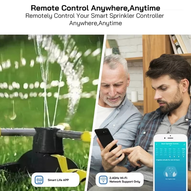 Tuya WiFi Smart Sprinkler Cont - đánh giá và giá Smart Garden Sensors