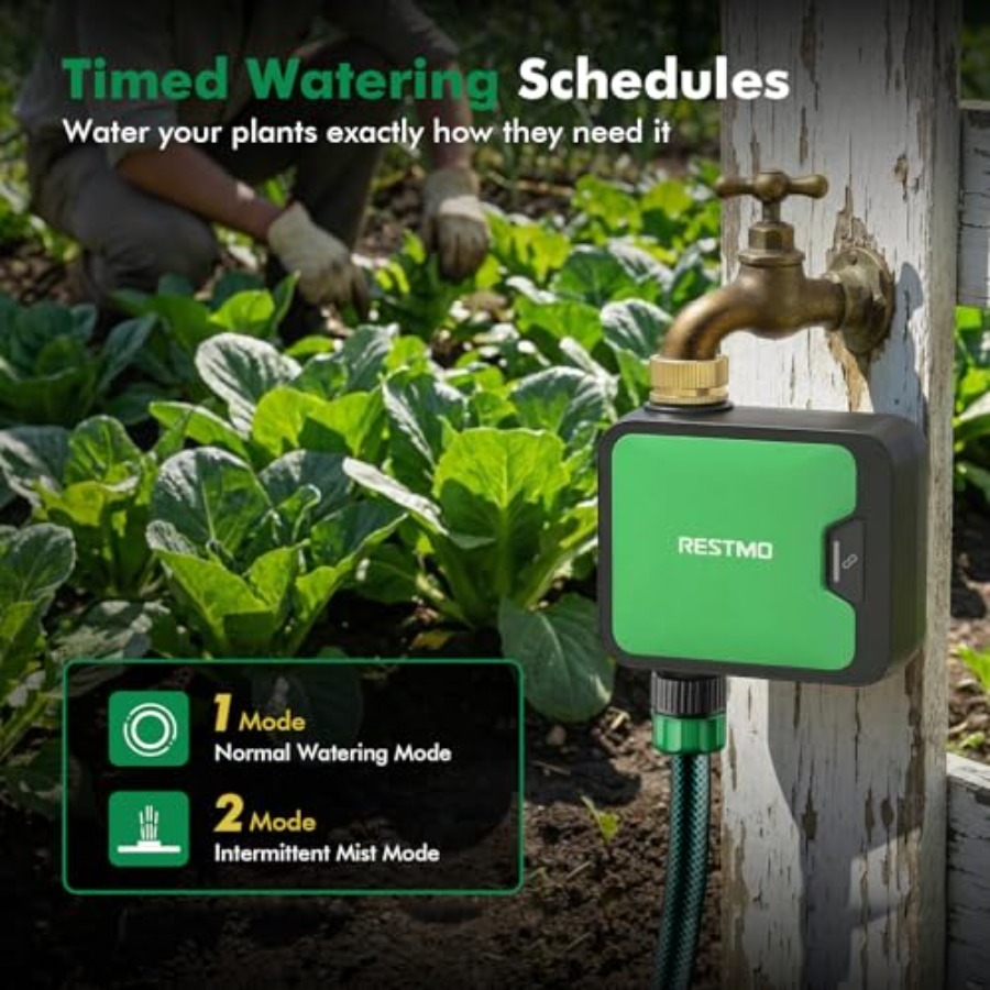 Smart WiFi Water Timer for Gar - đánh giá và giá Smart Garden Usa