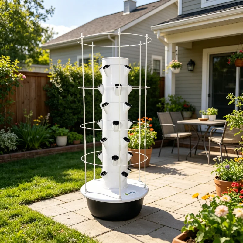 Spacetree 5 Layer Vertical Hyd - đánh giá và giá Smart Garden Vertical Planter