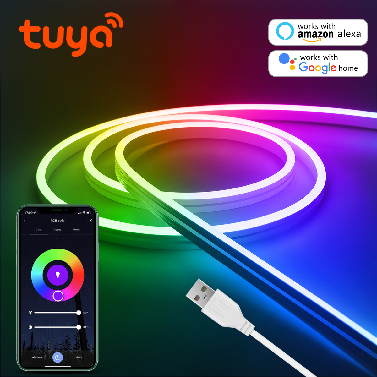 Wifi Tuya Smart Life RGB USB L - đánh giá và giá Smart Garden Youtube
