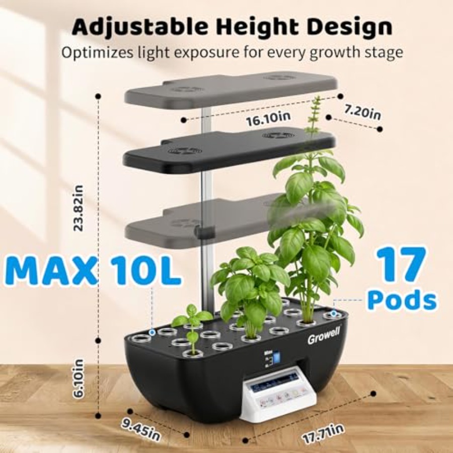 Hydroponics Growing System Kit - đánh giá và giá Smart Garden Usa