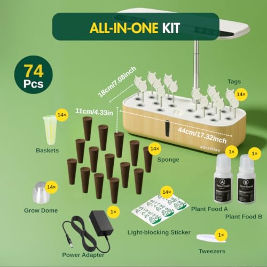 Hydroponics Growing System Kit - đánh giá và giá Smart Garden Usa