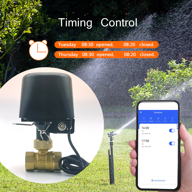 Tuya WiFi or Zigbee Water Valv - đánh giá và giá Smart Garden Sensors